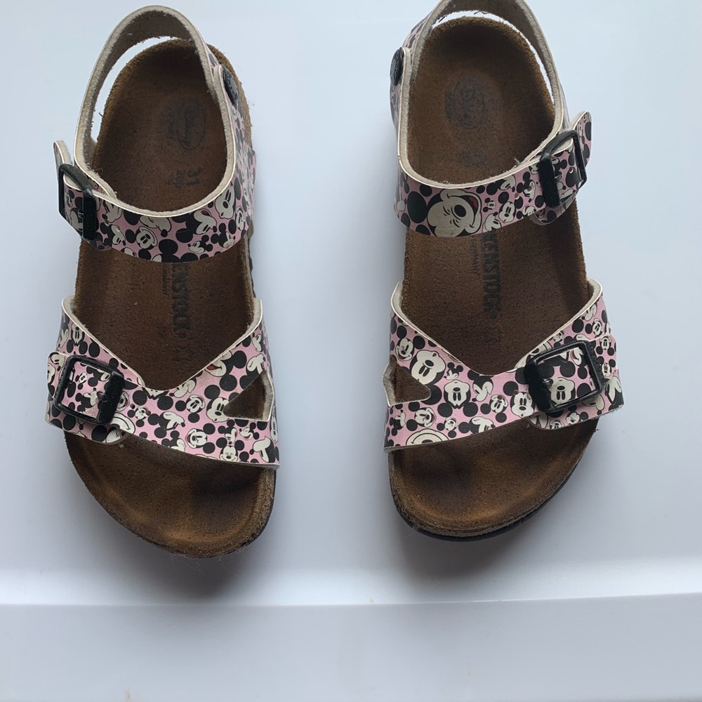 Kids Disney Birkenstock’s Sz 3 Micky Mouse